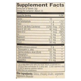 Nutrex Hawaii Pure Hawaiian Spirulina Pacifica - 500 Mg - 200 Tablets