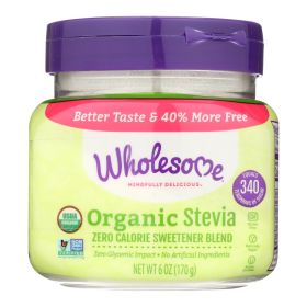 Wholesome! Organic Stevia Jar - Case Of 6 - 6 Oz