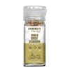 Pride of India Ginger Garlic Seasoning 2.3 oz (65 gm) w/ Convenient Grinder Cap Spicy Savory Taste | For Cooking