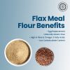 PRIDE OF INDIA Flax Meal Flour (1 lbs)