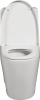 One-Piece Toilet, 1.1/1.60 GPF Water-Efficient Dual-Flush Elongated Comfort Height Floor Mounted, Standard-Size Toilet with Soft Closing Seat Included