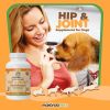 Dog Hip and Joint Supplement with Glucosamine Turmeric for Dogs Chondroitin MSM Boswellia Tablets for Mobility Agility Limping Pain & Inflammation Rel