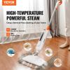 VEVOR Steam Mop, 2-in-1 Hard Wood Floor Cleaner for Various Hard Floors, Like Ceramic, Granite, Marble, Linoleum