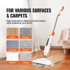 VEVOR Steam Mop, 2-in-1 Hard Wood Floor Cleaner for Various Hard Floors, Like Ceramic, Granite, Marble, Linoleum