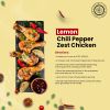 Pride of India Lemon Chili Pepper 2.3 oz (65 gm) w/ Convenient Dual Sifter Cap Spicy Citrusy Taste | Used for Grilling Sauteing Dressing Marinades | V