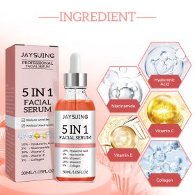 5 In 1 Facial Essence Moisturizes Skin, Tightens Skin, Lightens Spots, Acne, And Beautifies Skin Essence (Option: 1pcs)