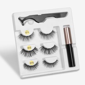 A Pair Of False Eyelashes With Magnets In Fashion (Option: Mixed H)