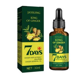 Jaysuing Ginger Hair Treatment Oil Refreshing & Nourishing Scalp Follicle Strengthening Hair Nutrient Solution (Option: 2pcs)