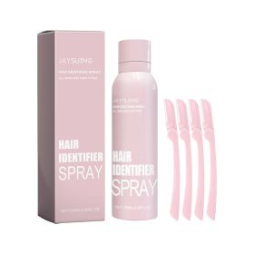 Hair Identifier Spray Set For Face Shaving Moisturizing Dermaplaner Spray For Face Shaving Skin Care (Option: Hair removal spray)