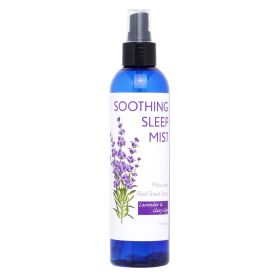 Lavender Pillow Spray for Sleep. Pillow Mist Lavender Spray for Sleep. Multiple Scent Options. 8 Ounce. (Scent: Clary Sage & Lavender, size: 8 Ounce)